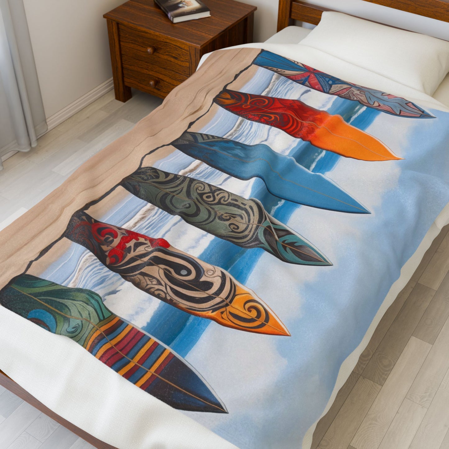 Surfboards Plush Blanket