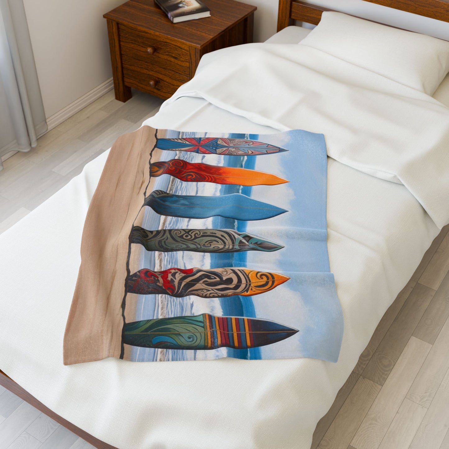 Surfboards Plush Blanket
