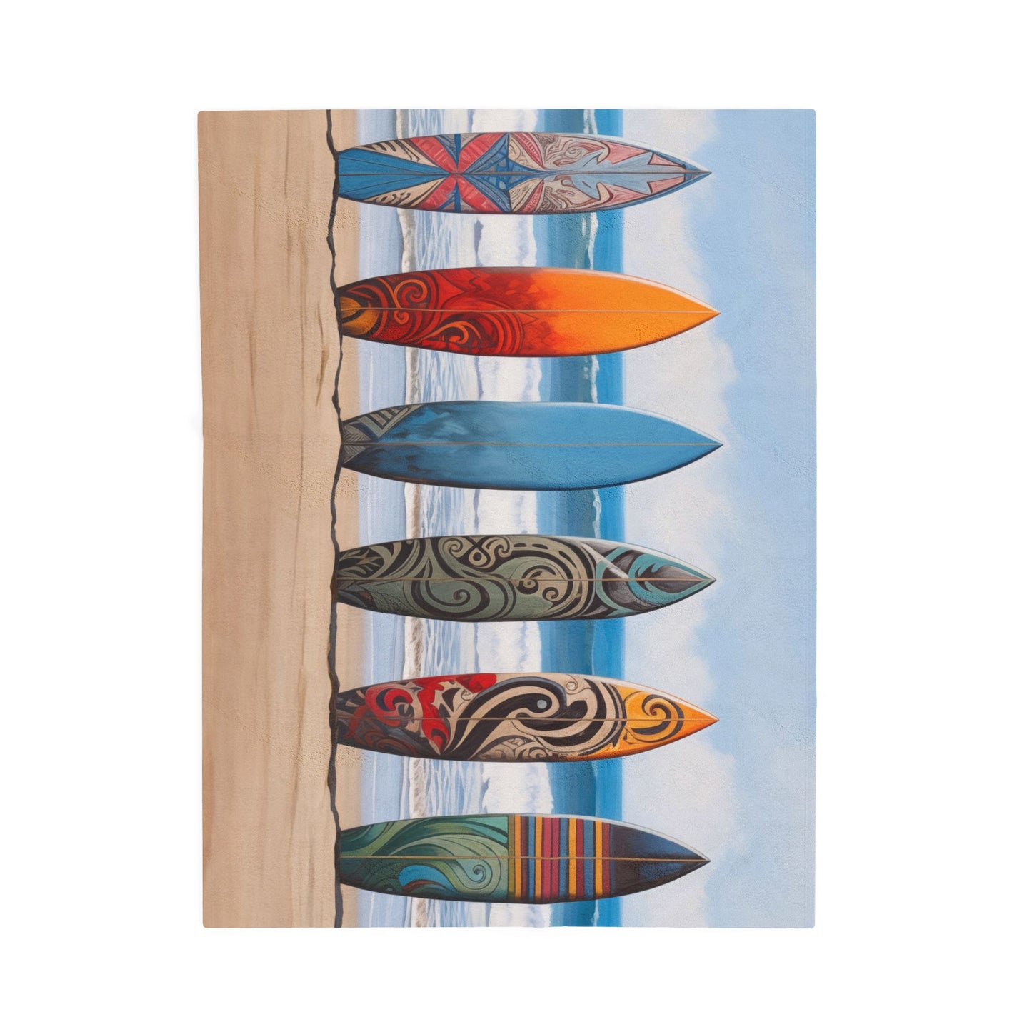 Surfboards Plush Blanket