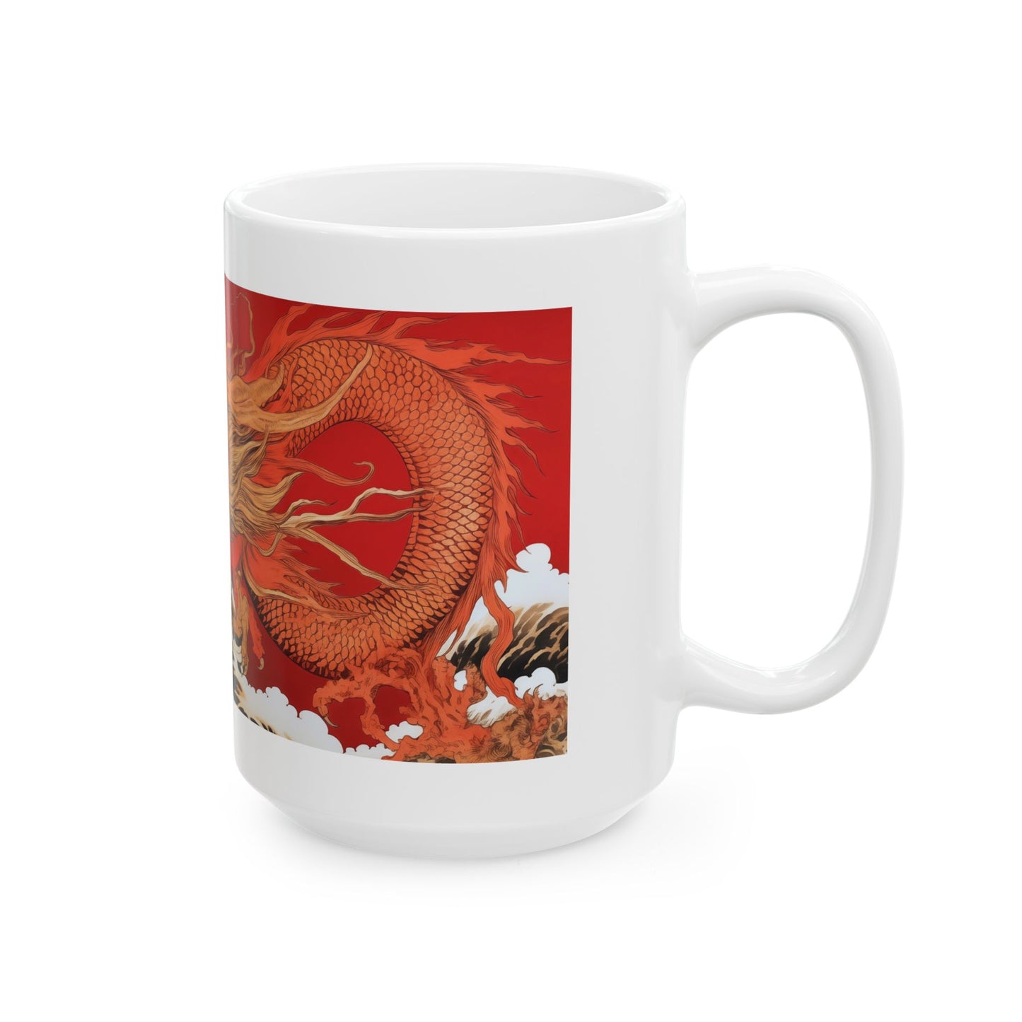 Double Happiness Ceramic Mug