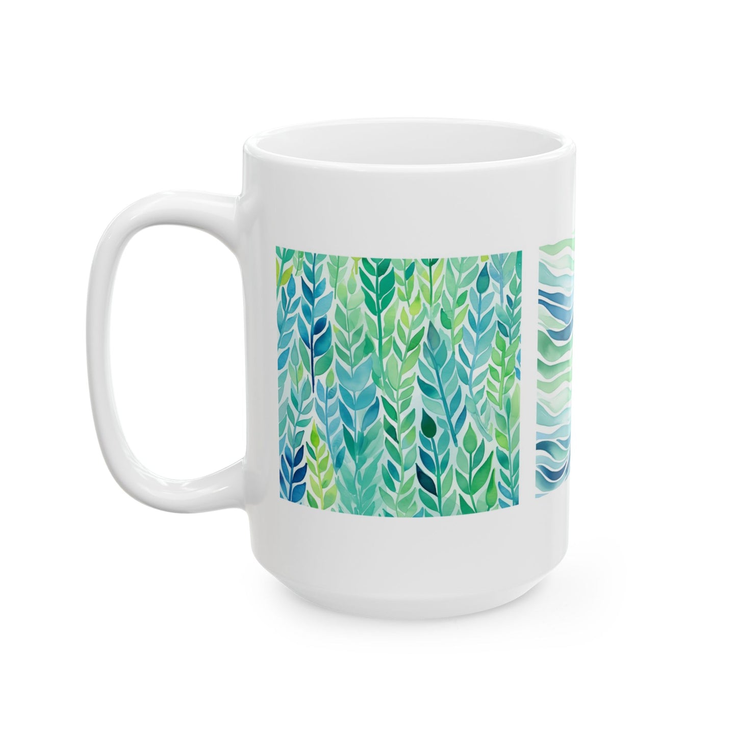 Aquamarine Ceramic Mug