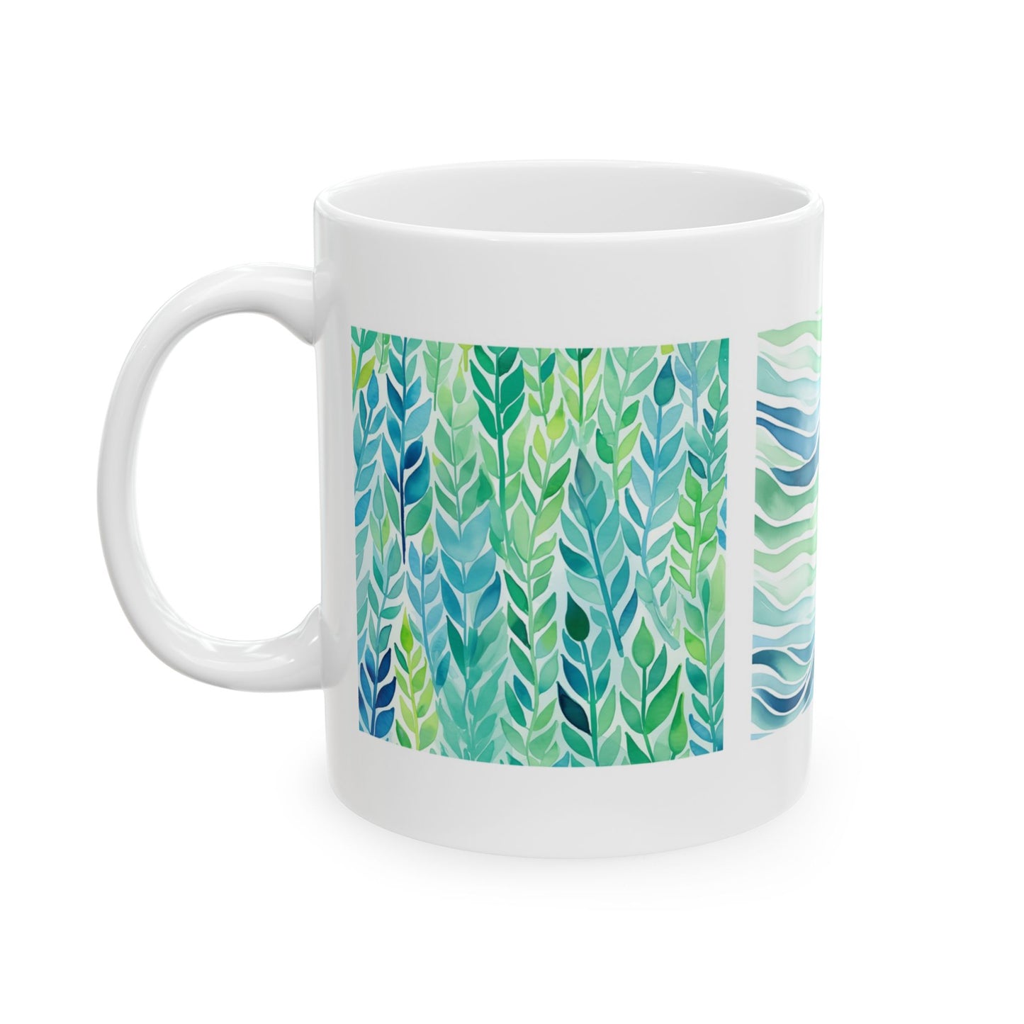 Aquamarine Ceramic Mug