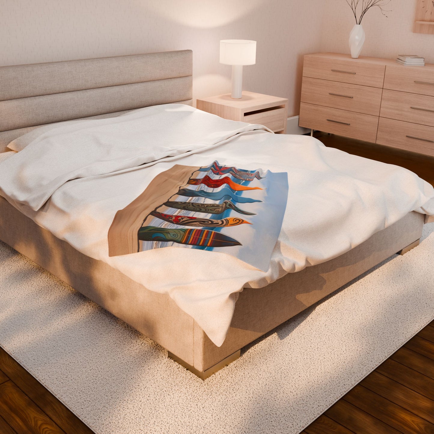 Surfboards Plush Blanket