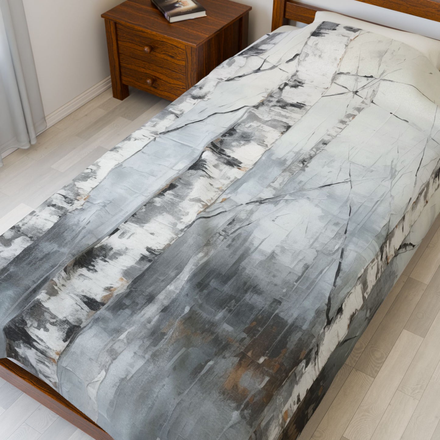 Alpine Mist Plush Blanket