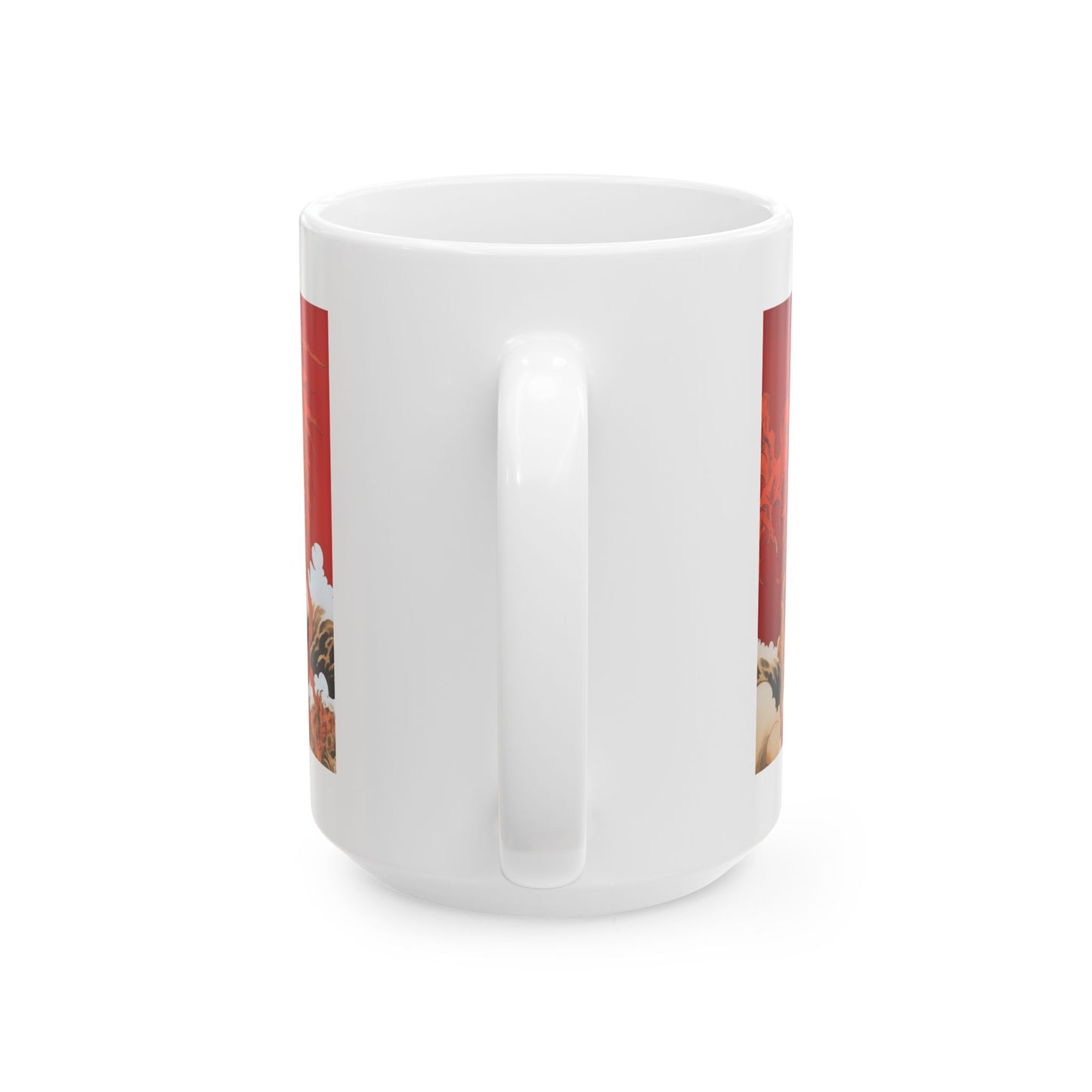 Double Happiness Ceramic Mug