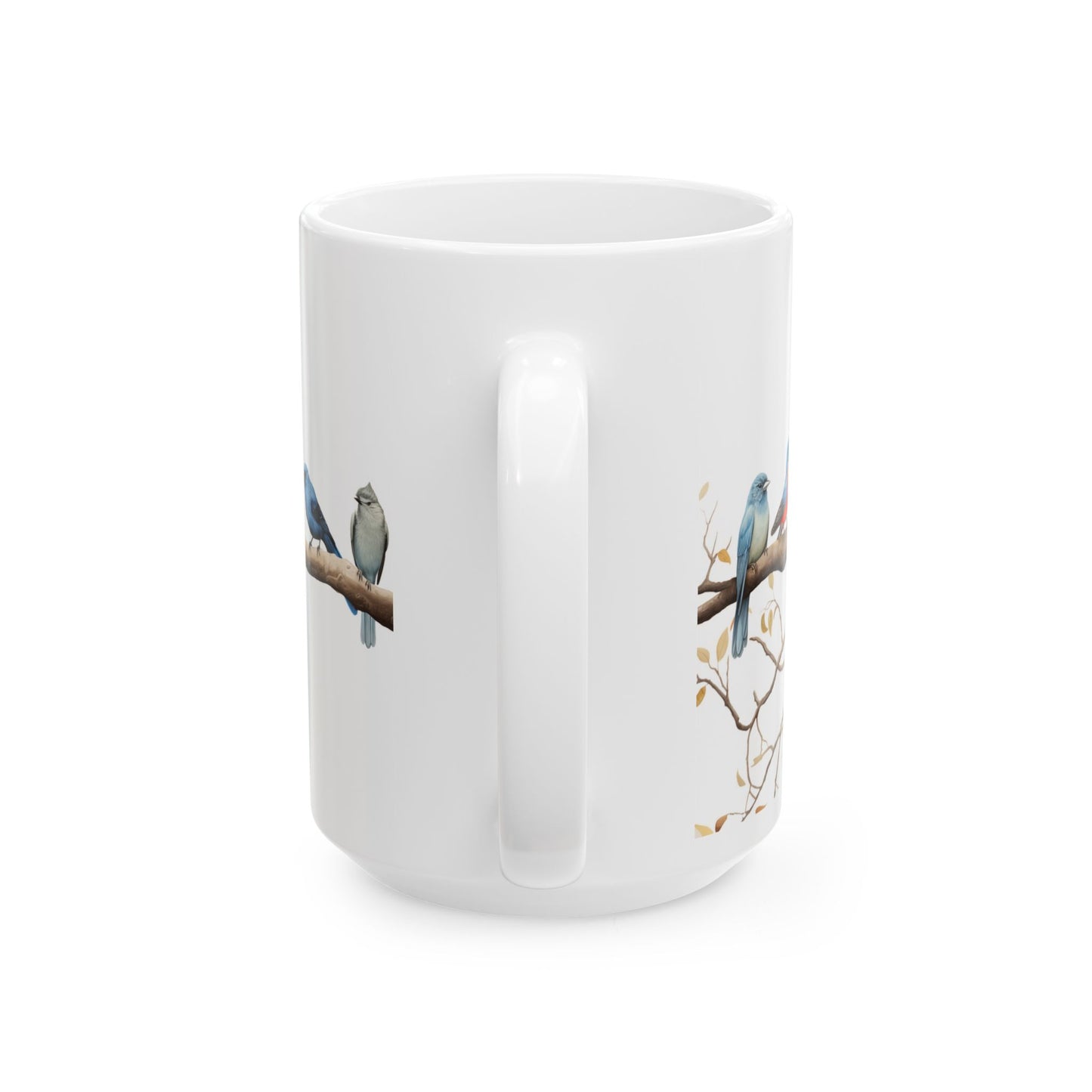 12 Birds Ceramic Mug