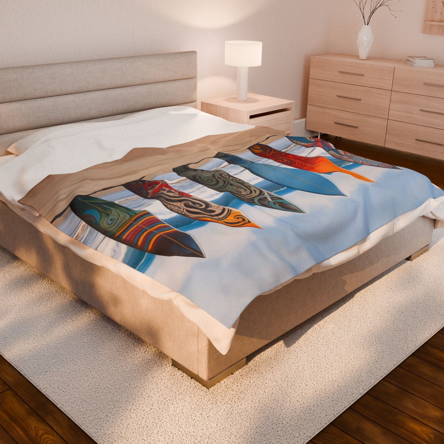 Surfboards Plush Blanket