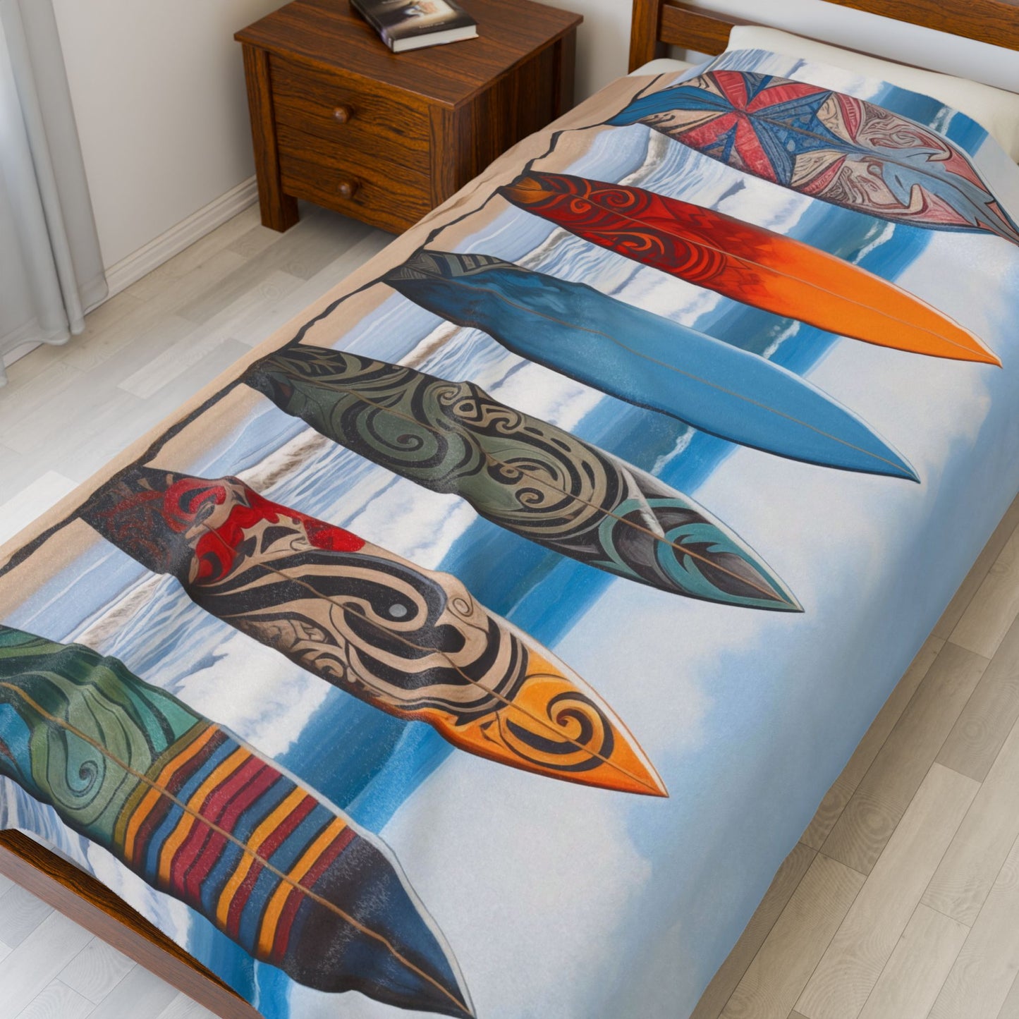 Surfboards Plush Blanket