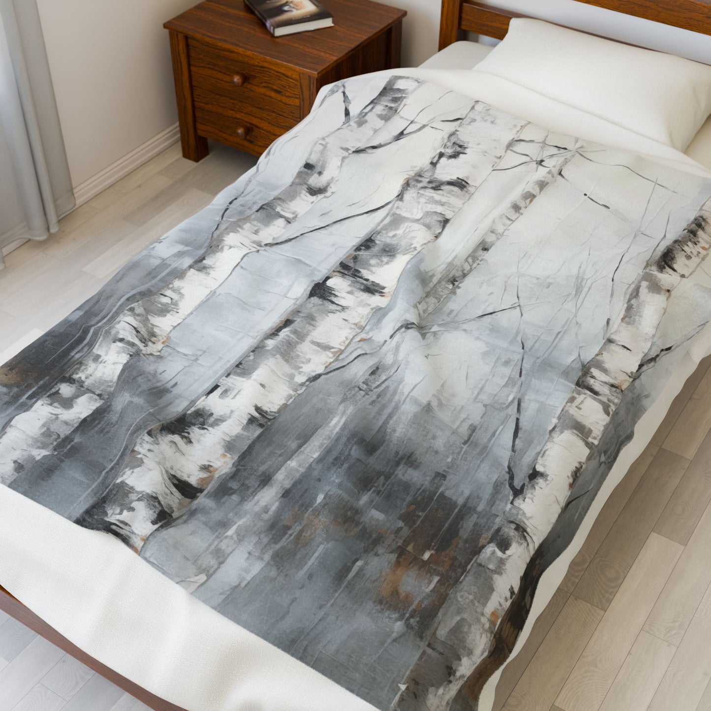Alpine Mist Plush Blanket