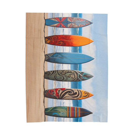 Surfboards Plush Blanket
