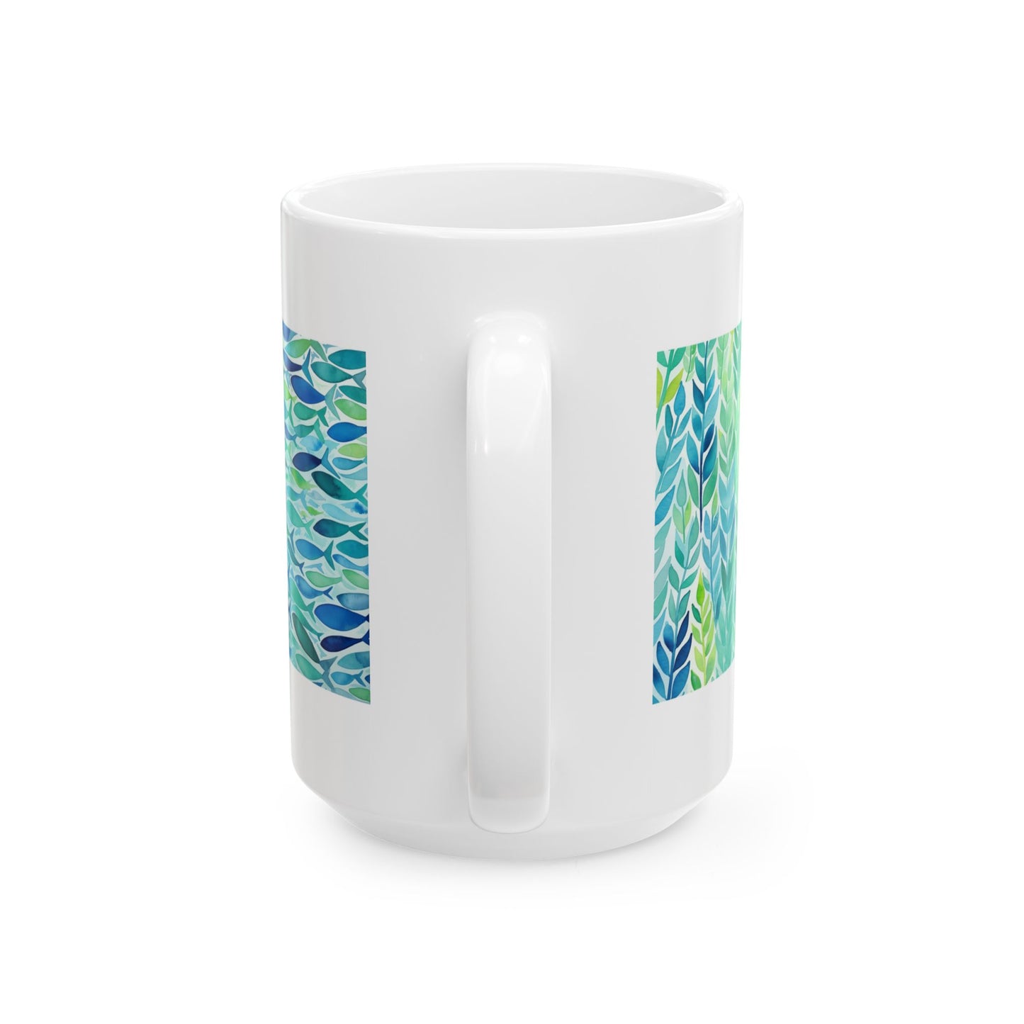 Aquamarine Ceramic Mug