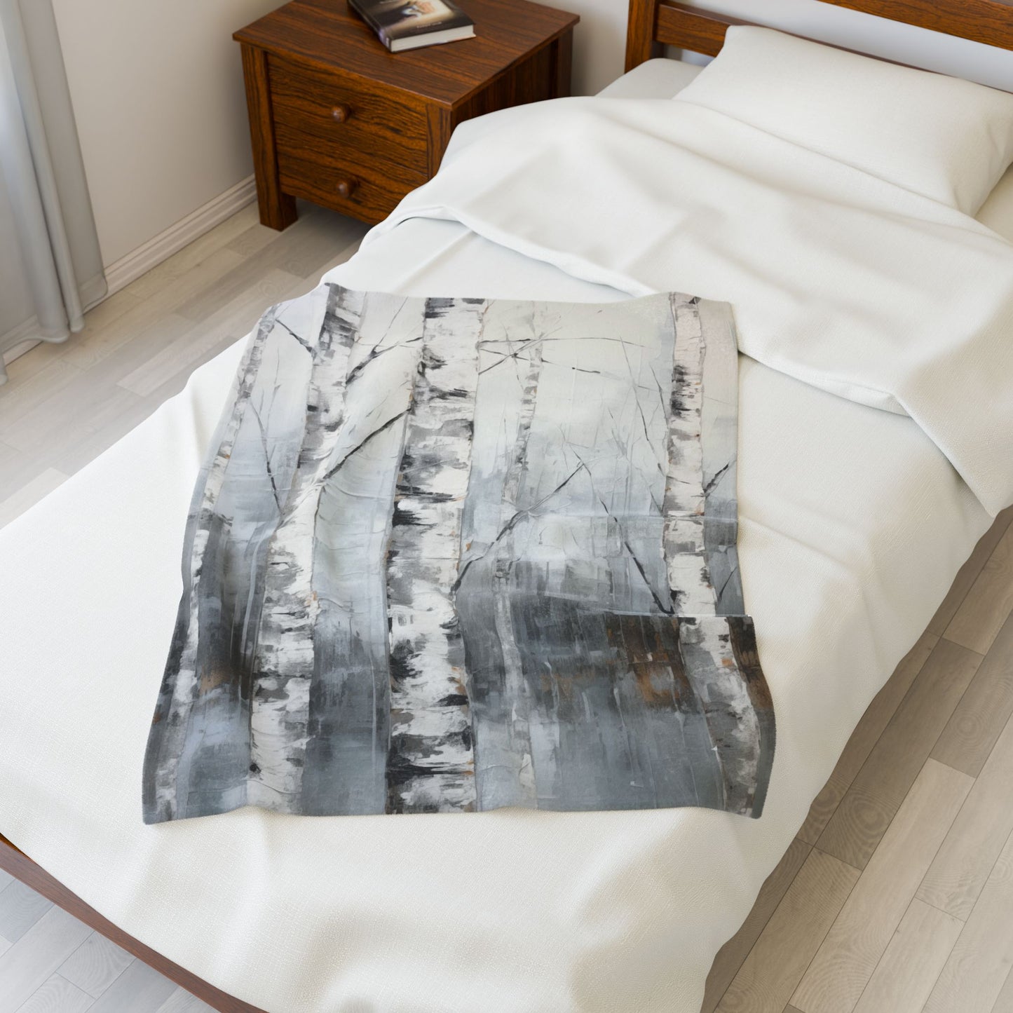 Alpine Mist Plush Blanket
