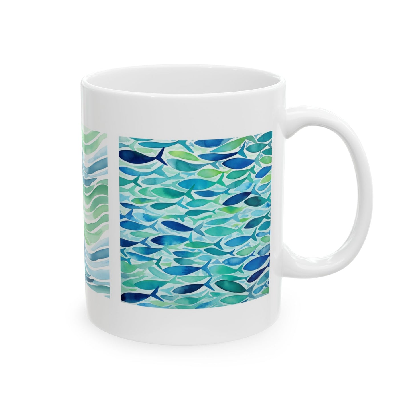 Aquamarine Ceramic Mug
