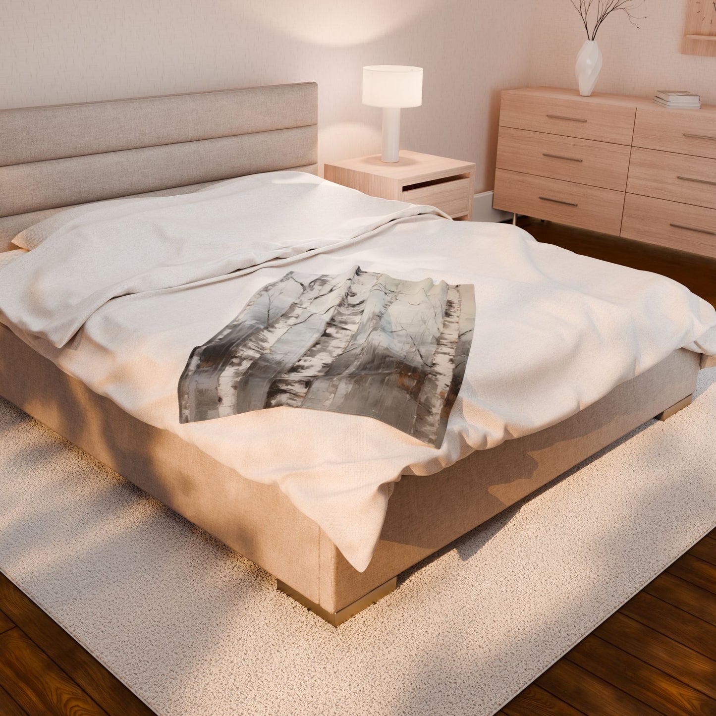Alpine Mist Plush Blanket
