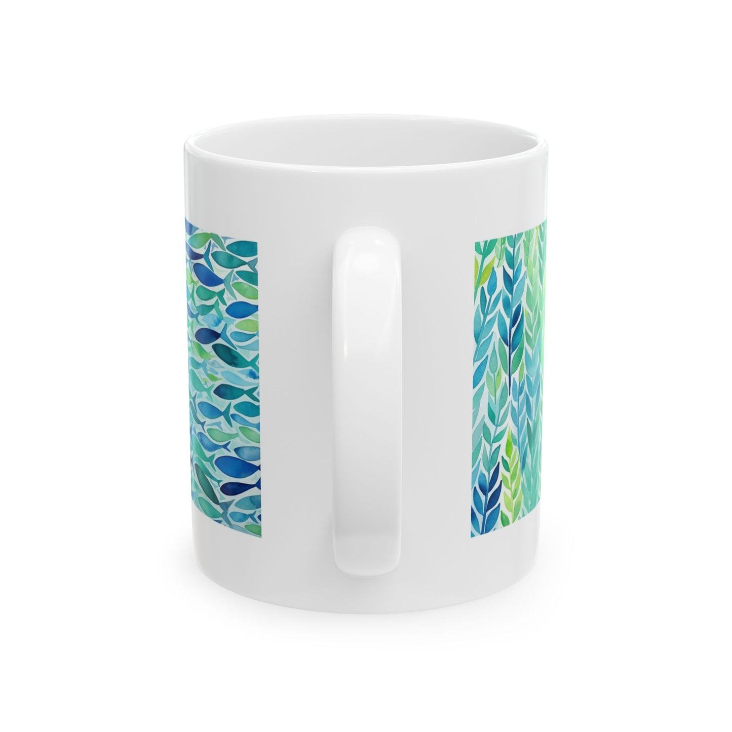 Aquamarine Ceramic Mug