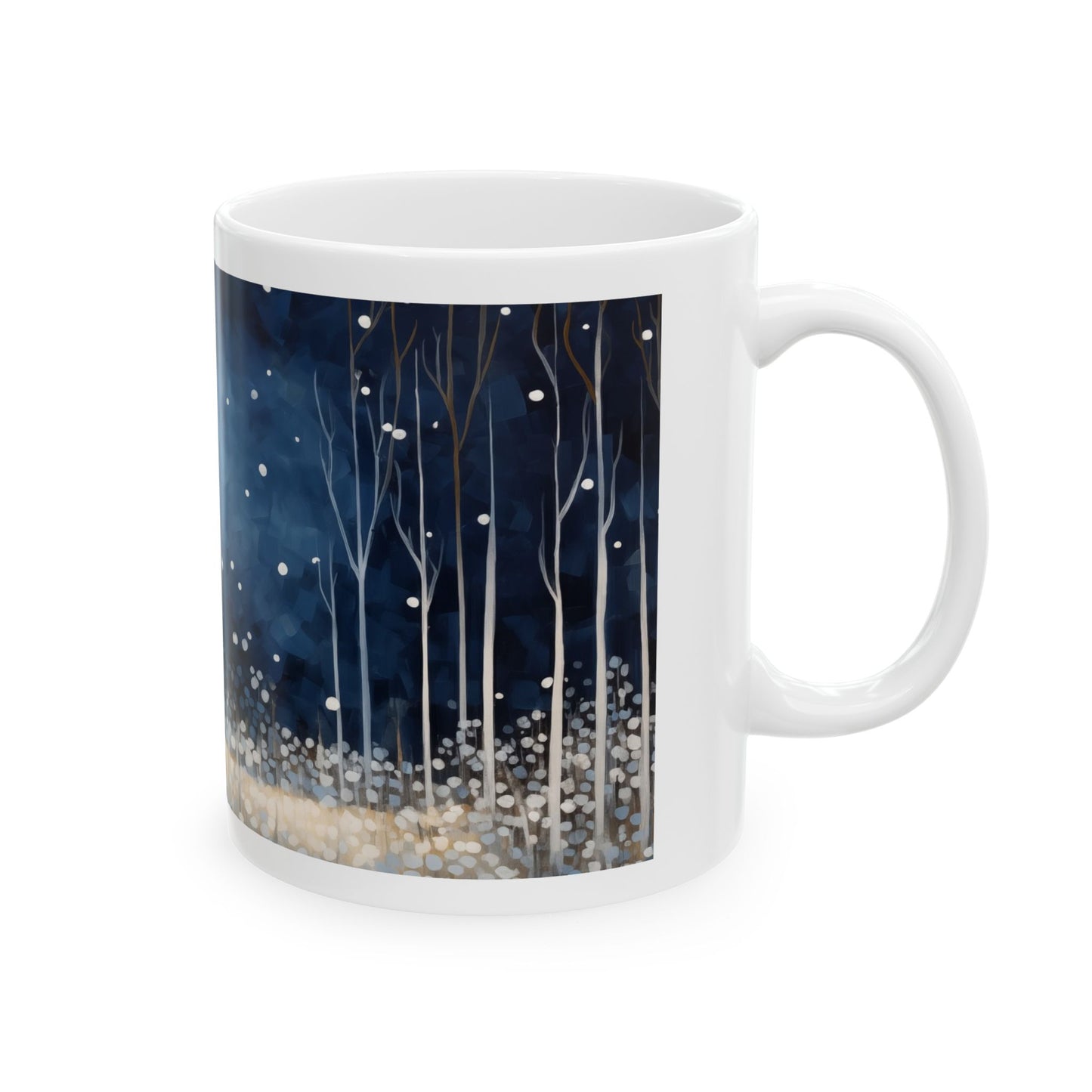 Winter Woods Ceramic Mug