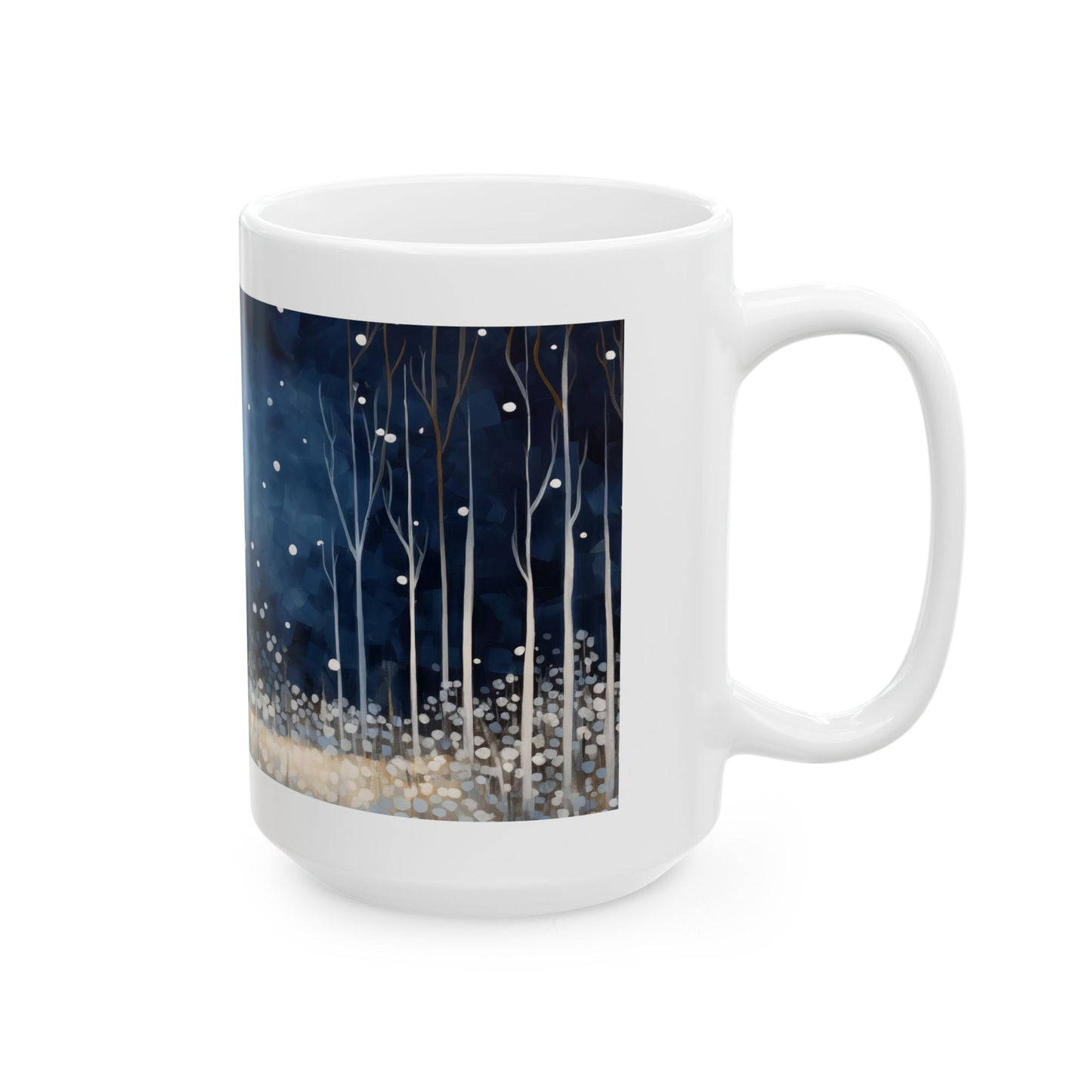 Winter Woods Ceramic Mug