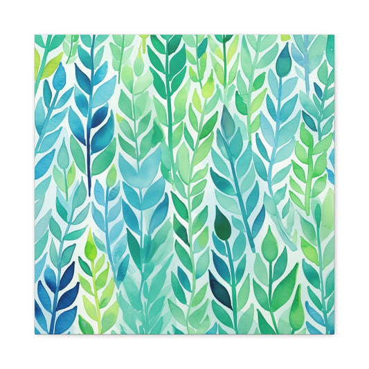 Aquamarine #1 Fine Art Canvas