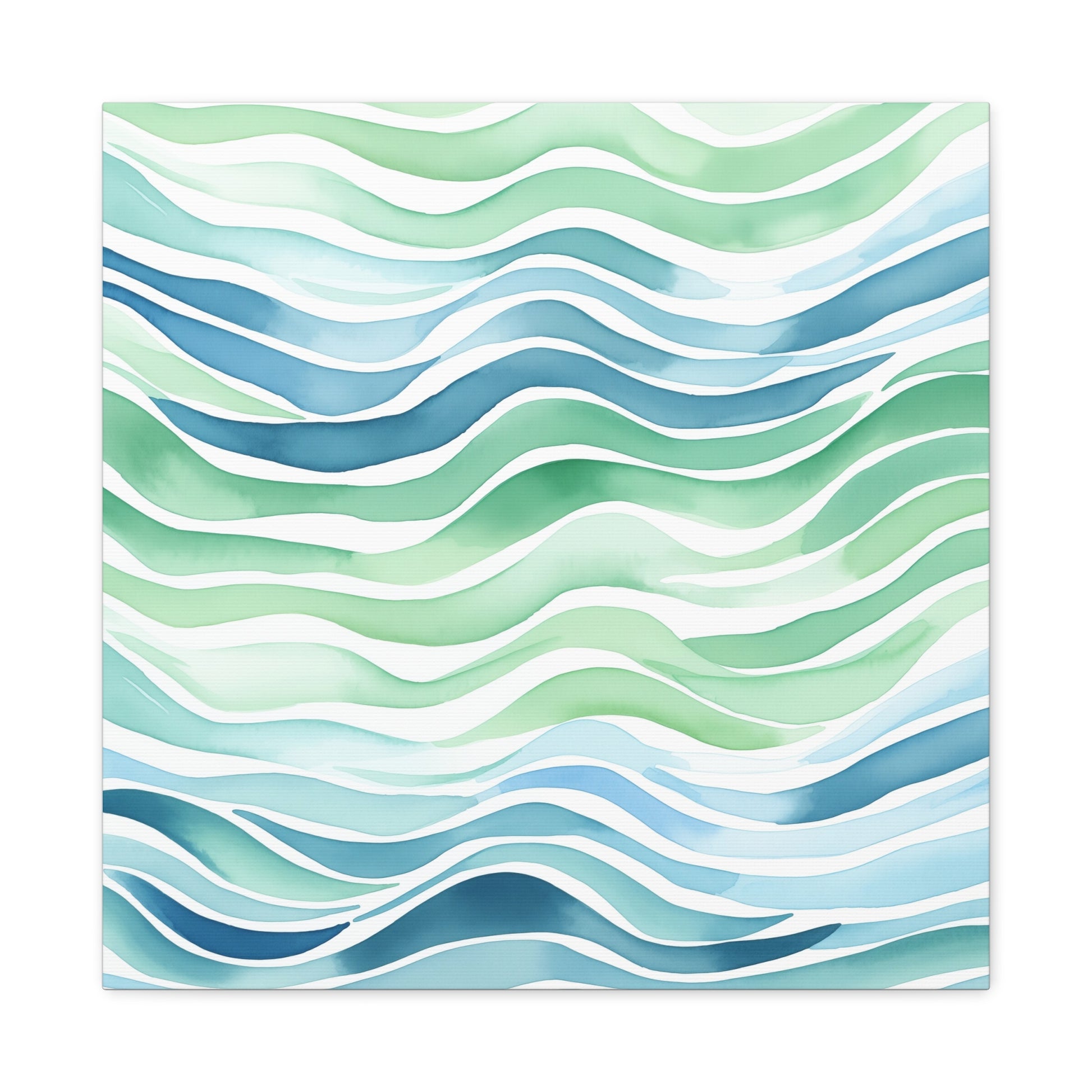 Aquamarine #2 Fine Art Canvas