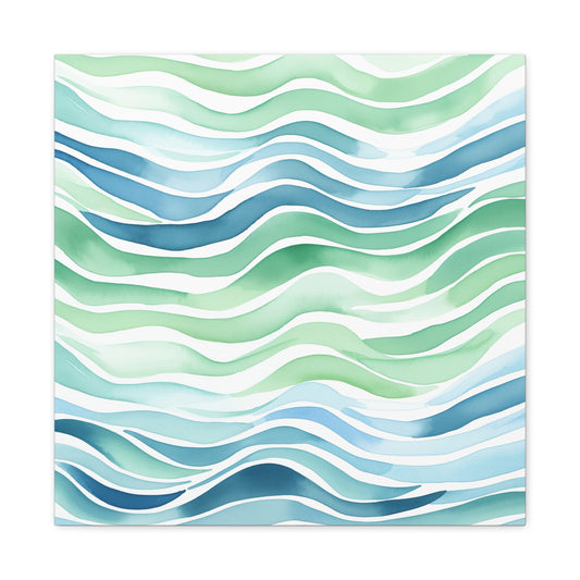 Aquamarine #2 Fine Art Canvas