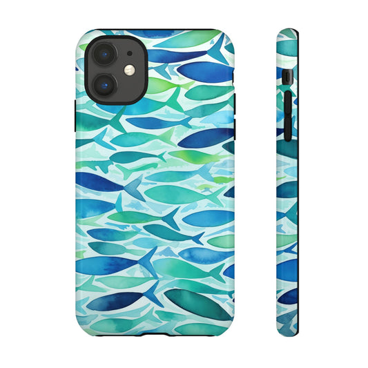 Aquamarine Art Phone Case