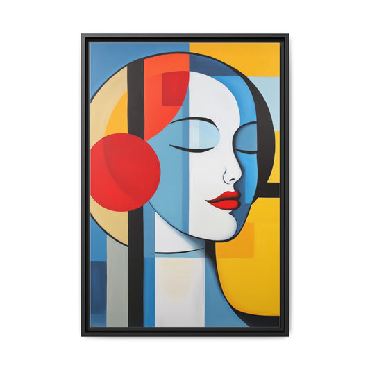 Beats Framed Fine Art Canvas Print