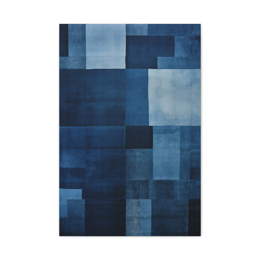 Blue Denim Fine Art Canvas
