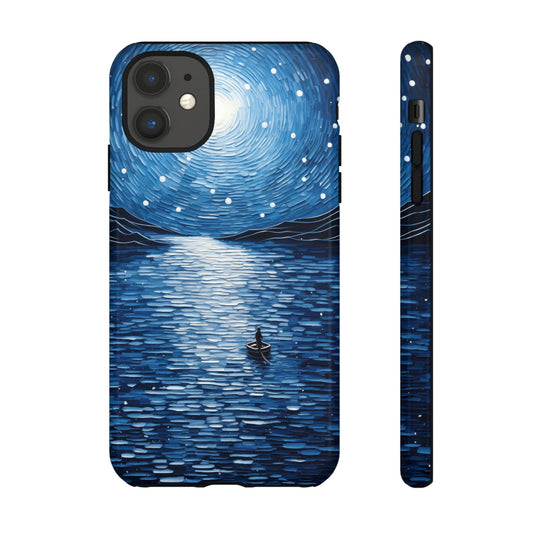 Blue Moon Art Phone Case