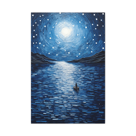 Blue Moon Fine Art Canvas