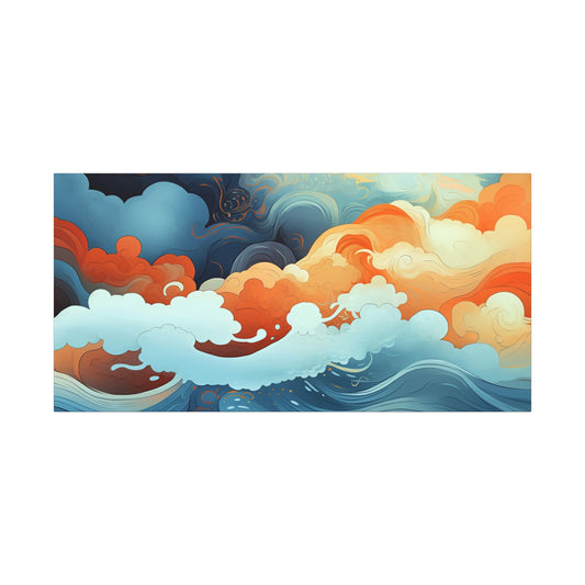 Mongolian Sky Fine Art Canvas
