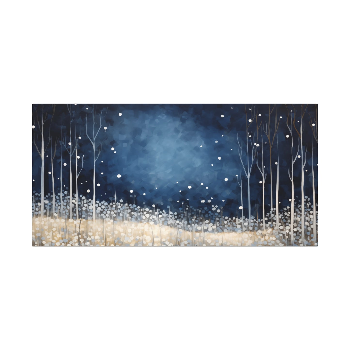 Winter Woods Fine Art Canvas